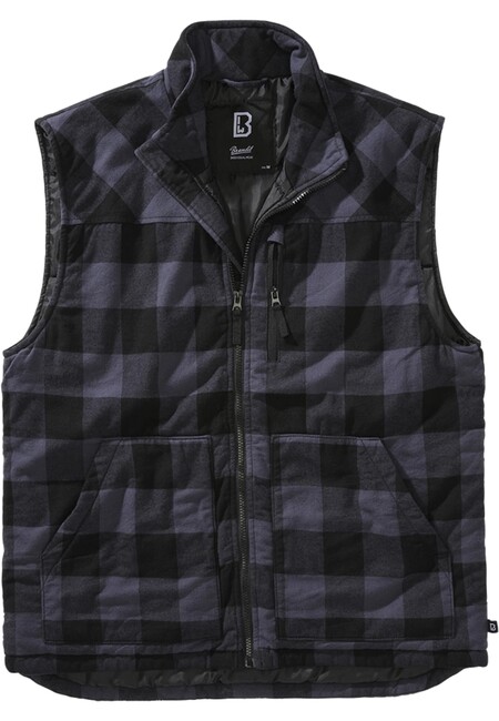 Brandit Lumber Vest black/grey - L