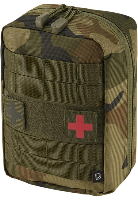 Brandit Molle First Aid Pouch Large woodland - UNI
