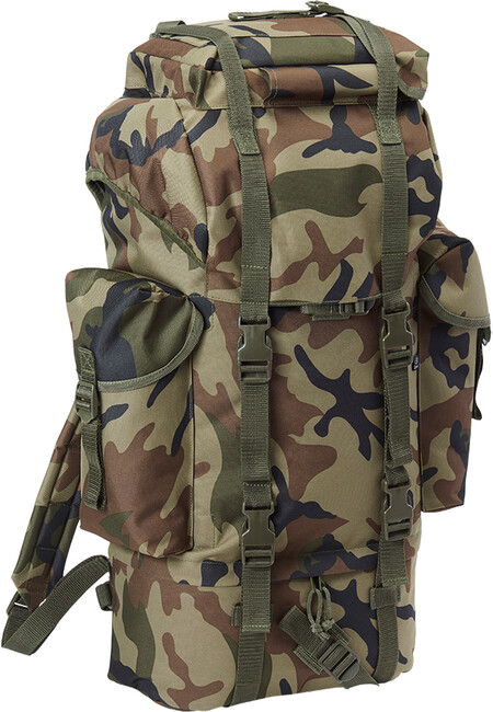 Brandit Nylon Military Backpack olive camo - UNI