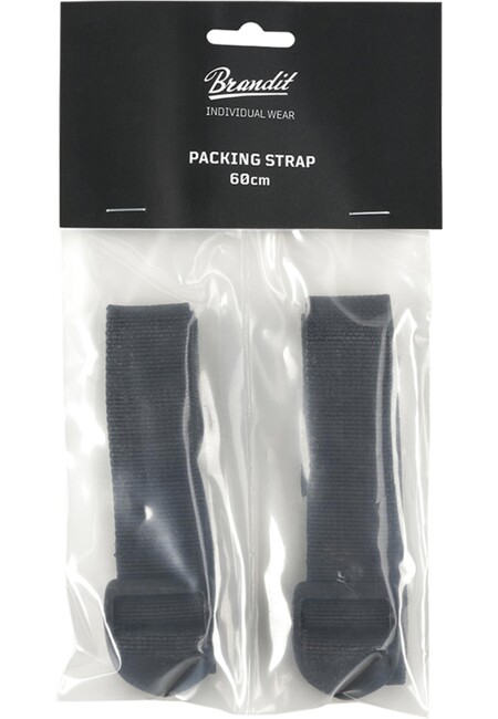 Brandit Packing Straps 60  2 Pack black - UNI