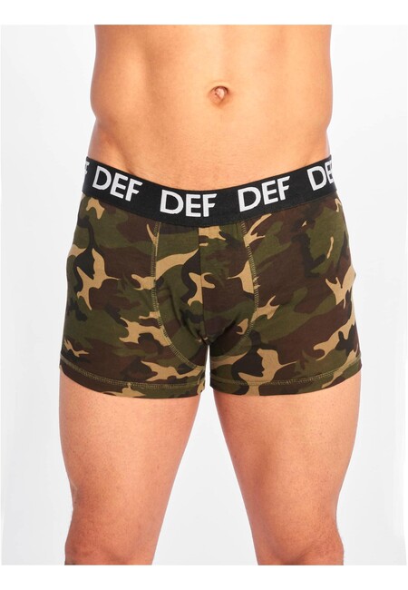DEF Dong Boxershorts green camouflage - S