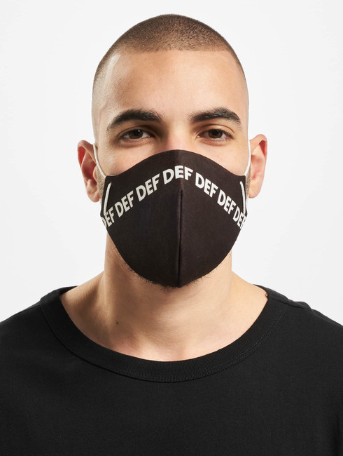 E-shop DEF / More Face Mask in black - One Veľkosť
