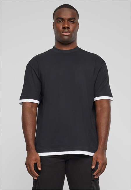 E-shop DEF Visible Layer T-Shirt black/white - M