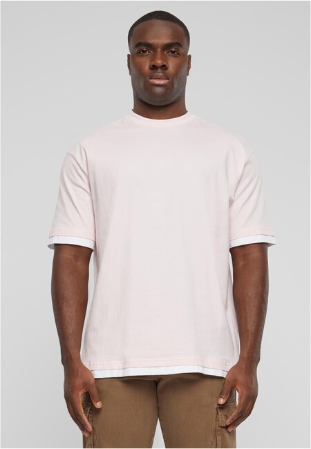 E-shop DEF Visible Layer T-Shirt pink/white - L