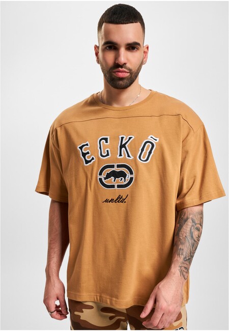 E-shop Ecko Unltd. Boxy Cut T-shirt brown - 3XL