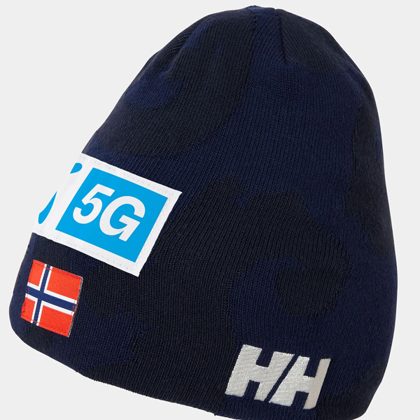E-shop Detská zimná čapica Helly Hansen Kids World Cupa Beanie Ocean - 53/54
