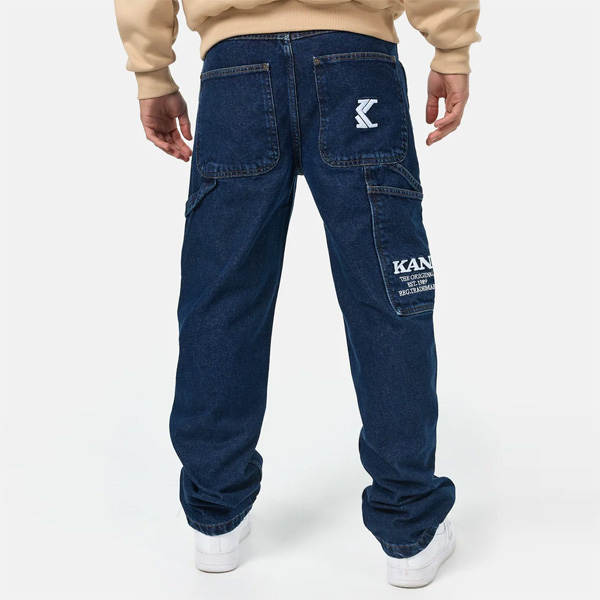 Karl Kani Retro Baggy Workwear Denim Rinse Blue - W 32