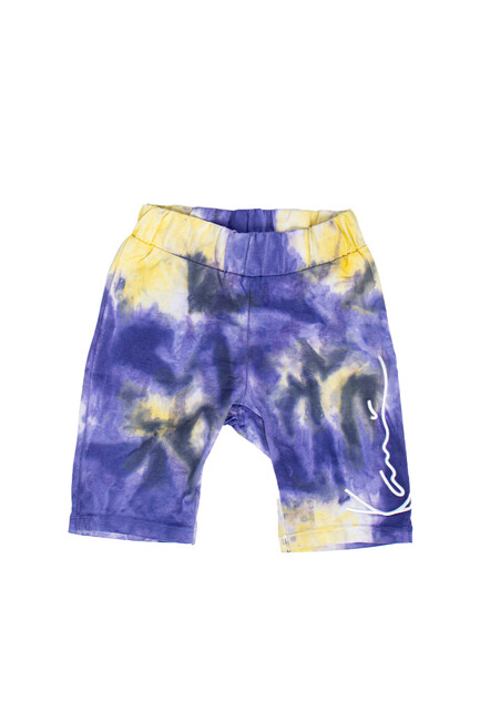 Karl Kani Signature Washed Cycling Shorts lilac - XS