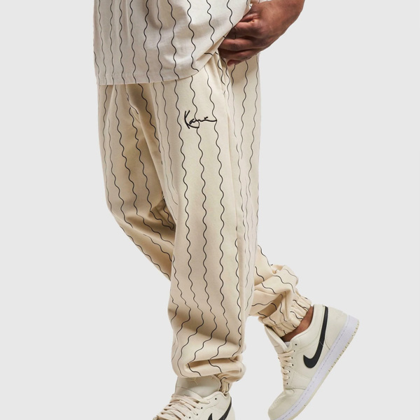 Tepláky Karl Kani Small Signature Ziczac Pinstripe Relaxed Fit Sweatpants w - M