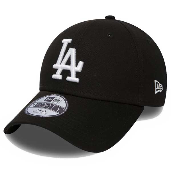 Detska šiltovka New Era 9FORTY LA Dodgers Black Adjustable Cap - Youth