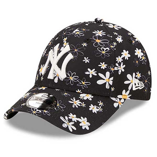 Detska šiltovka New Era 9Forty All Over Print Daisy Black MLB Adjustable cap - Youth