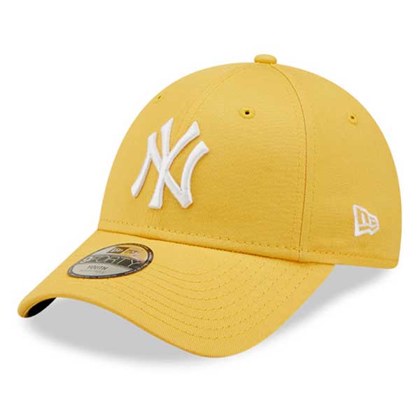 E-shop Detská New Era 9Forty YOUTH Essendial MLB New York Yankees League Yellow White cap Adjustable - UNI