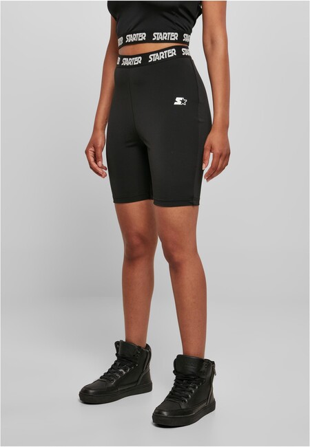 Ladies Starter Logo Tape Cycle Shorts black - XL