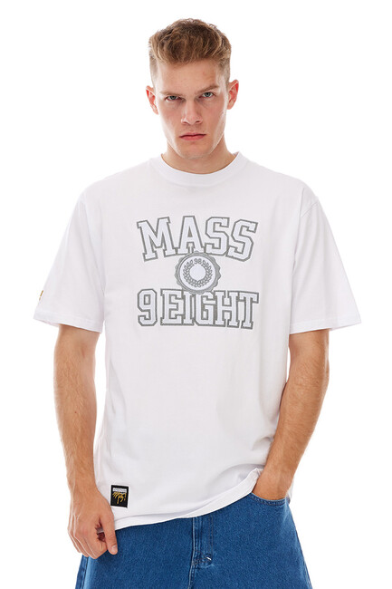 Mass Denim Athletic T-shirt white - XL