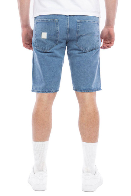 E-shop Mass Denim Base Jeans Shorts regular fit light blue - Spodnie 42