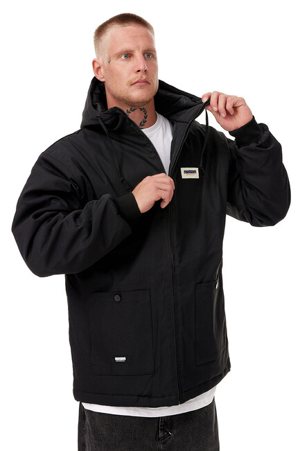 Mass Denim Jacket Worker Long black - M