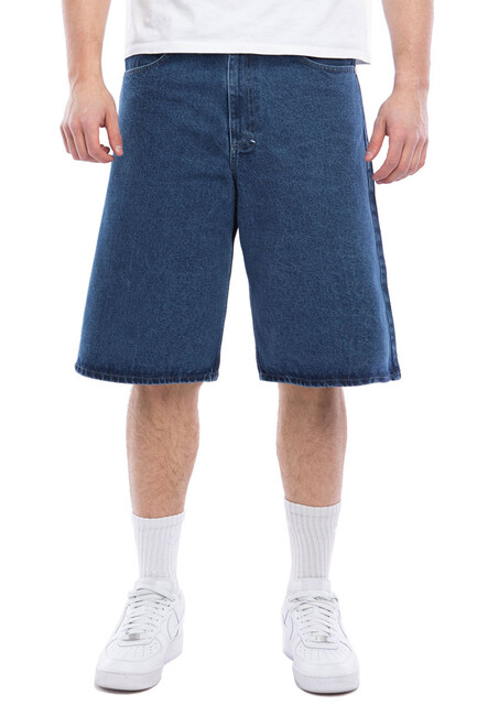Mass Denim Shorts Jeans Slang baggy fit blue - W 36