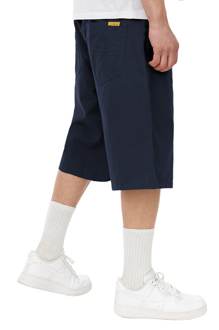Mass Denim Shorts Slang baggy fit navy - Spodnie 40