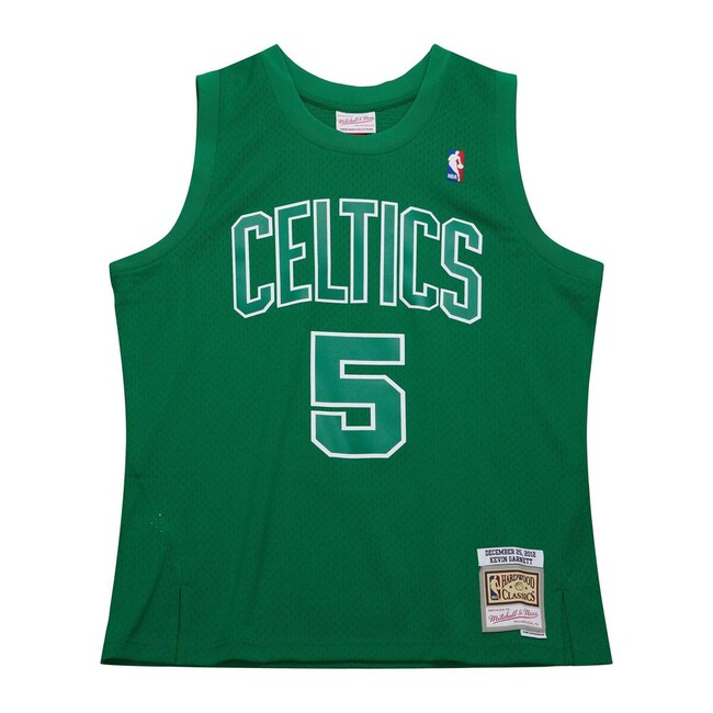 E-shop Mitchell & Ness Boston Celtics #5 Kevin Garnett Day Swingman Jersey green - M