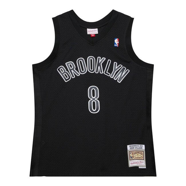 E-shop Mitchell & Ness Brooklyn Nets #8 Deron Williams Day Swingman Jersey black - L