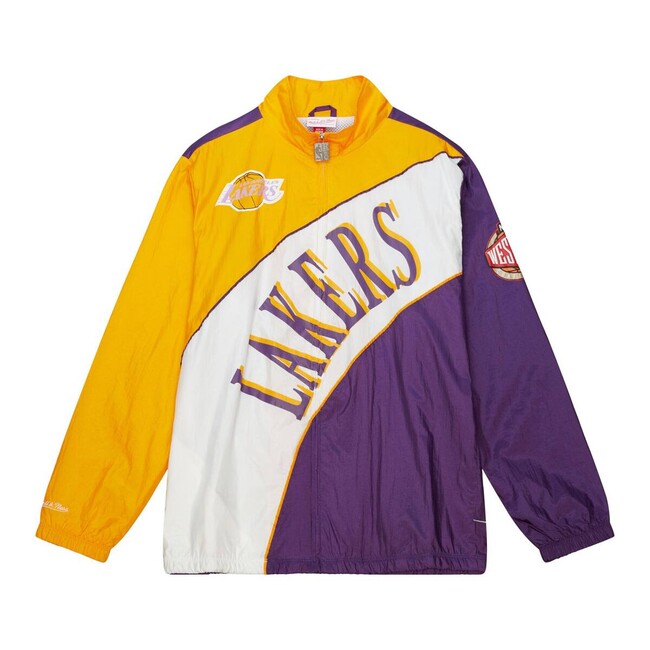 Mitchell & Ness Los Angeles Lakers Arched Retro Lined Windbreaker multi/white - M