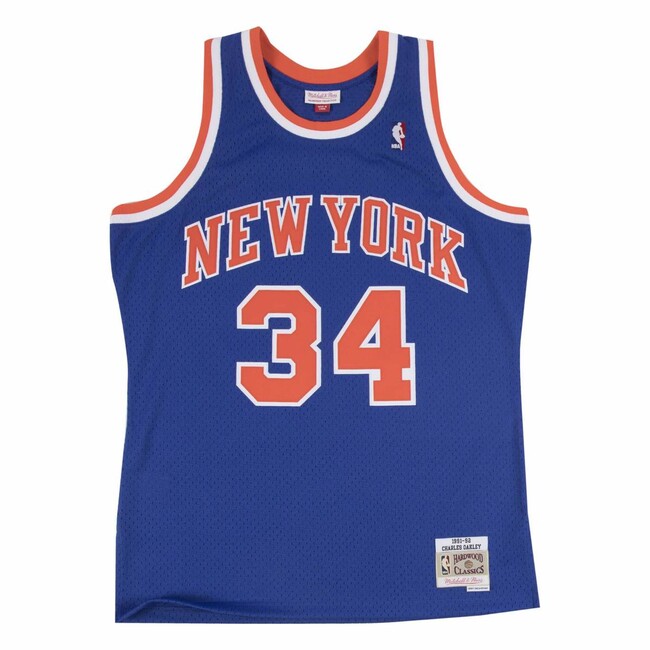 E-shop Mitchell & Ness New York Knicks #34 Charles Oakley Swingman Jersey royal - L