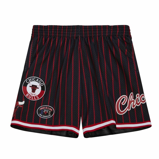 Mitchell & Ness shorts Chicago Bulls City Collection Mesh Short black/red - L