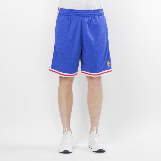 Mitchell & Ness shorts Philadelphia 76ers royal Swingman Shorts  - XL
