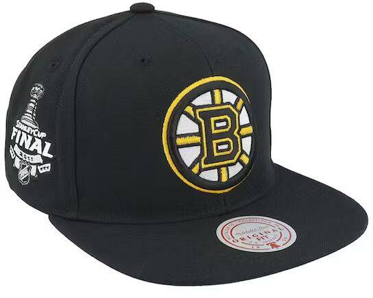 E-shop Mitchell & Ness snapback Boston Bruins NHL Top Spot Snapback black - UNI