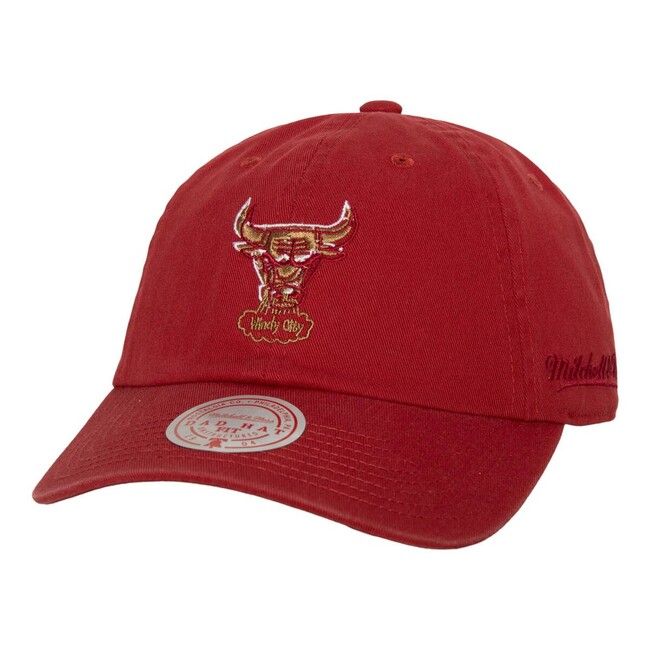 E-shop Mitchell & Ness strapback Chicago Bulls Golden Hour Glaze Strapback red - UNI