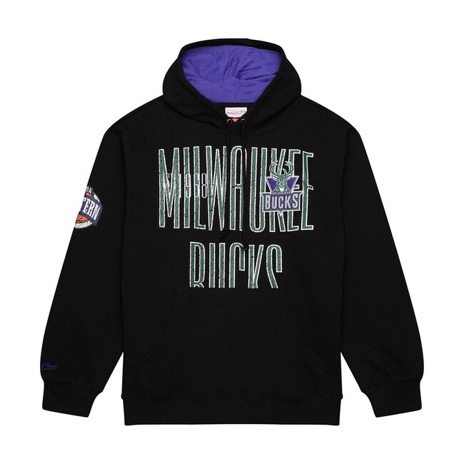 Mitchell & Ness sweatshirt Milwaukee Bucks NBA Team OG Fleece 2.0 black - L