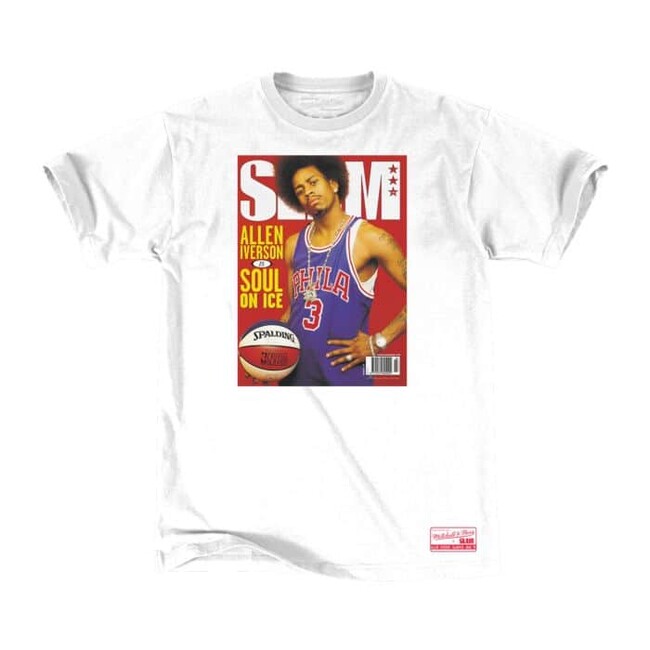 Mitchell & Ness T-shirt Allen Iverson NBA Slam Tee white - S