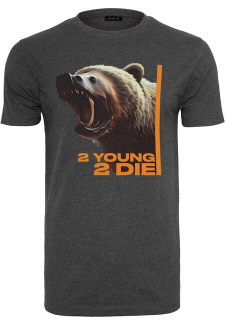 Mr. Tee 2 Young 2 Die Tee charcoal - S