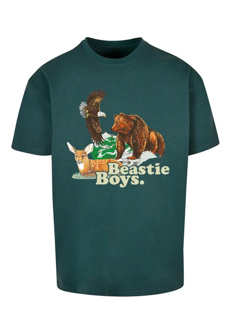 Mr. Tee Beastie Boys Animal Tee bottlegreen - L