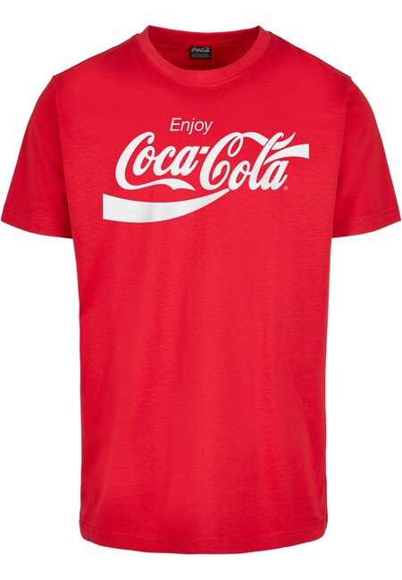 Mr. Tee Coca Cola Logo Tee cityred - XS