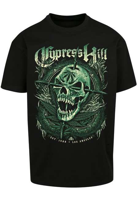 Mr. Tee Cypress Hill Skull Face Oversize Tee black - M