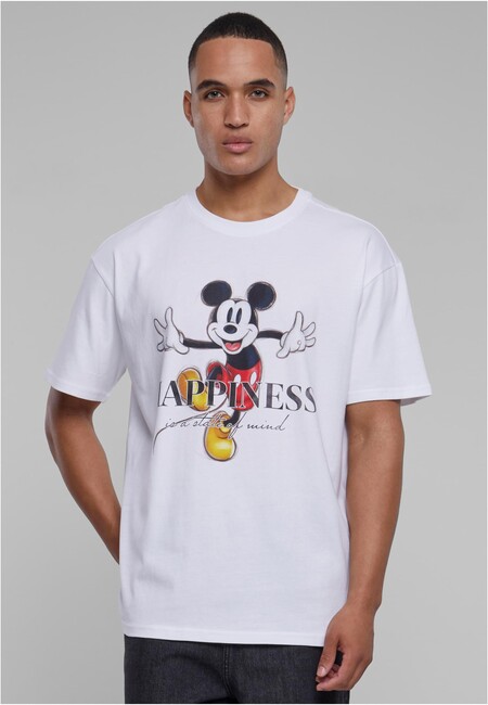 Mr. Tee Disney 100 Mickey Happiness Oversize Tee white - M
