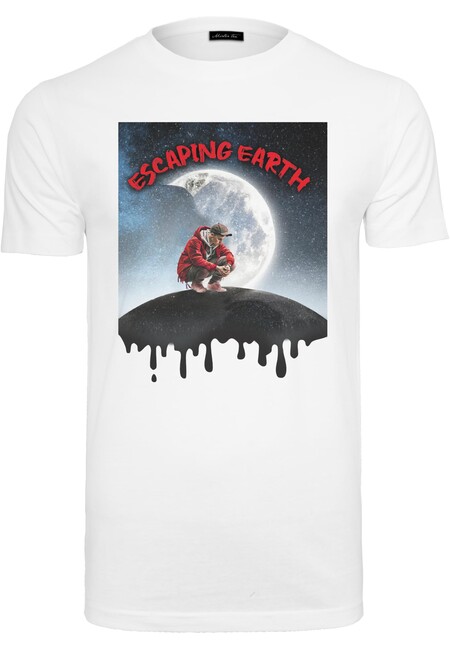 Mr. Tee Escaping Earth Tee white - M