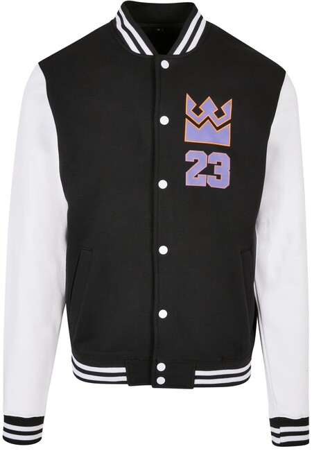 Mr. Tee Haile The King College Jacket blk/wht - S