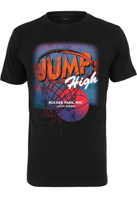 Mr. Tee Jump High  Tee black - XS