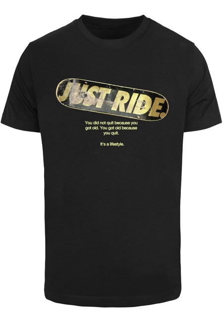Mr. Tee Just Ride Tee black - 5XL