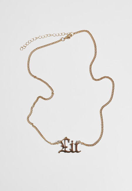 Mr. Tee Lit Chunky Necklace gold - UNI