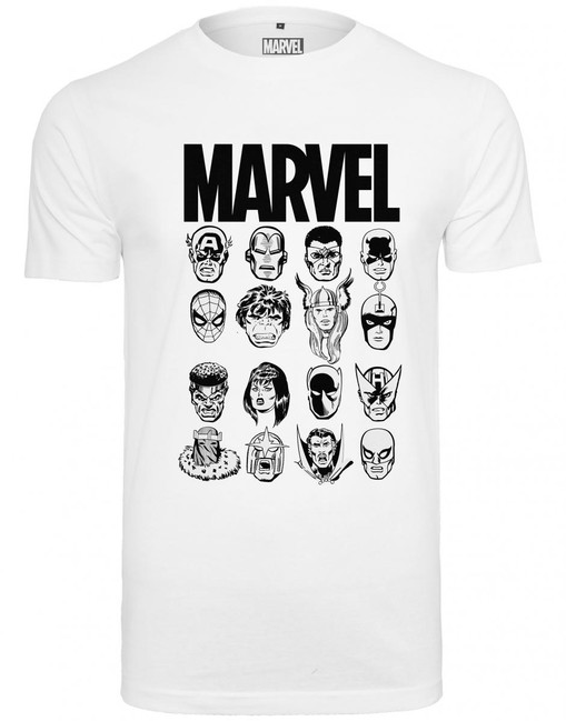 Mr. Tee Marvel Crew Tee white - XS