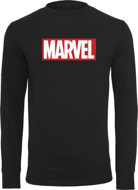 Mr. Tee Marvel Logo Crewneck black - L