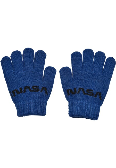Mr. Tee NASA Knit Glove Kids royal - S/M