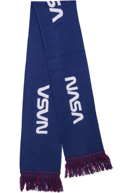 Mr. Tee NASA Scarf Knitted blue/red/wht - UNI