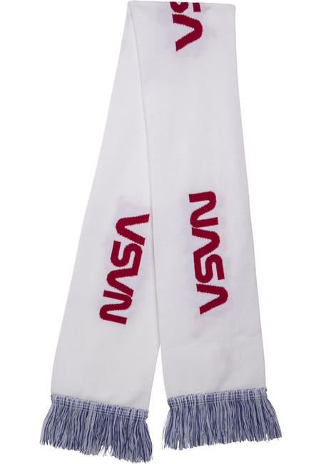 E-shop Mr. Tee NASA Scarf Knitted wht/blue/red - UNI