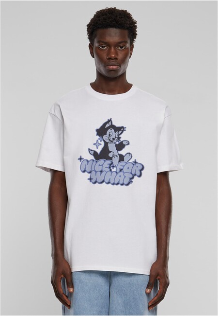 Mr. Tee Nice for what Heavy Oversize Tee white - M