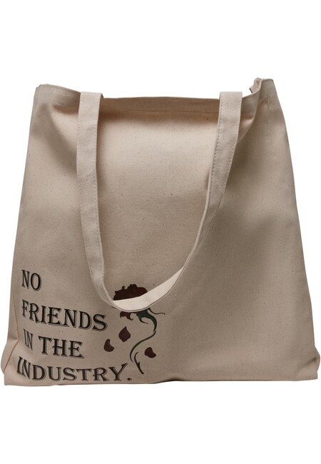 Mr. Tee No Friends Oversize Canvas Tote Bag offwhite - UNI