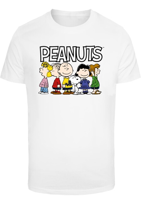 Mr. Tee Peanuts Group Tee white - S
